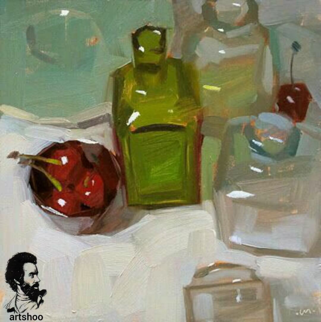 آموزش نقاشی رنگ روغن